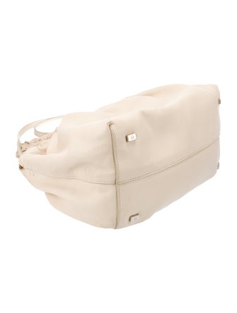 The Row Leather Top Handle Bag