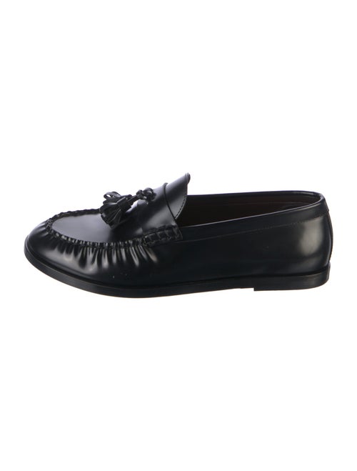 The Row Tassel Boyfriend Leather Loafers