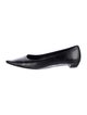 The Row Leather Ballet Flats