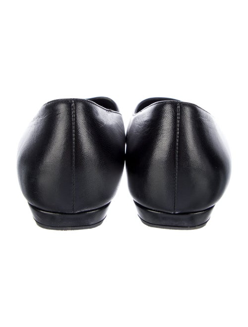 The Row Leather Ballet Flats