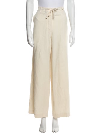 The Row Linen Wide Leg Pants