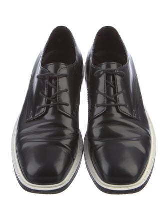 The Row Leather Oxfords
