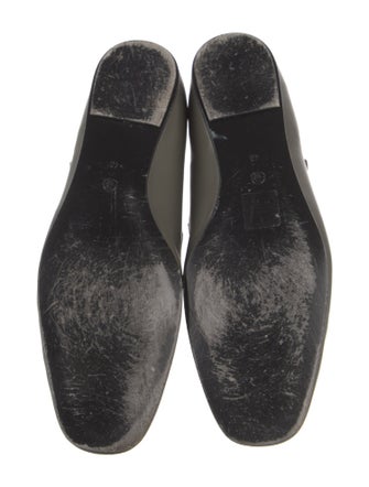 The Row Ava Leather Mary Jane Flats
