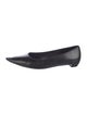 The Row Leather Ballet Flats