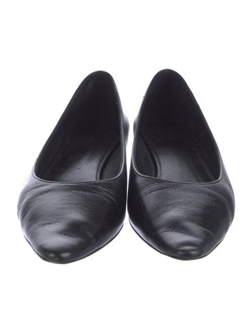 The Row Leather Ballet Flats