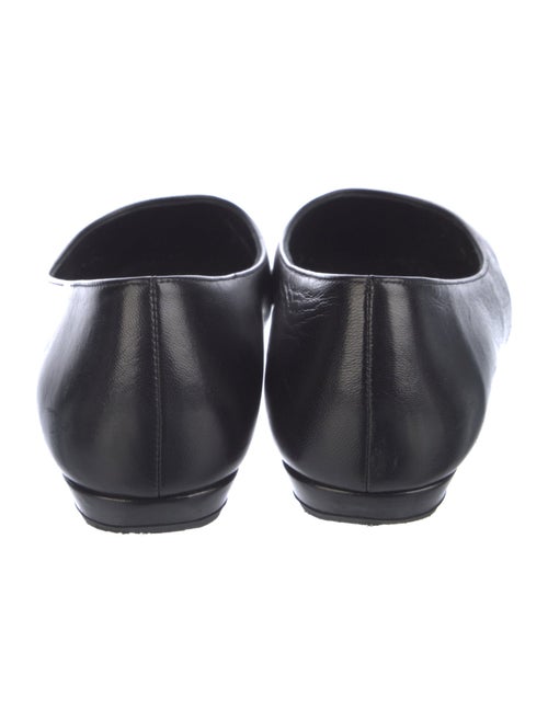 The Row Leather Ballet Flats