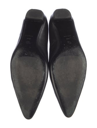 The Row Leather Ballet Flats
