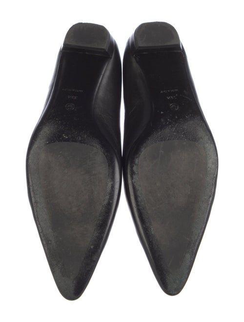 The Row Leather Ballet Flats