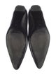 The Row Leather Ballet Flats