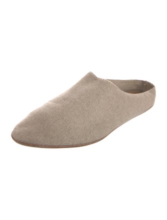 The Row Bea Cashmere Mules