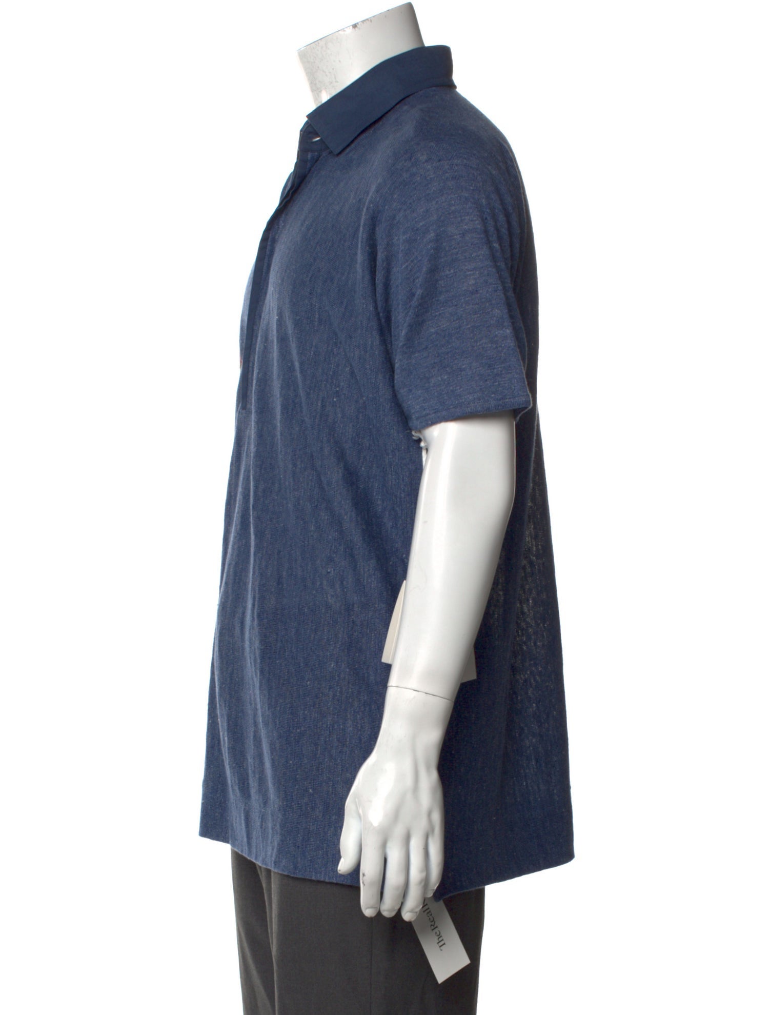 The Row Eddie Linen Polo Shirt w/ Tags