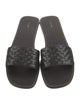 The Row Link Leather Slides