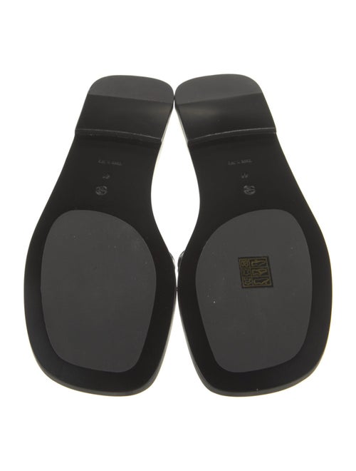 The Row Link Leather Slides