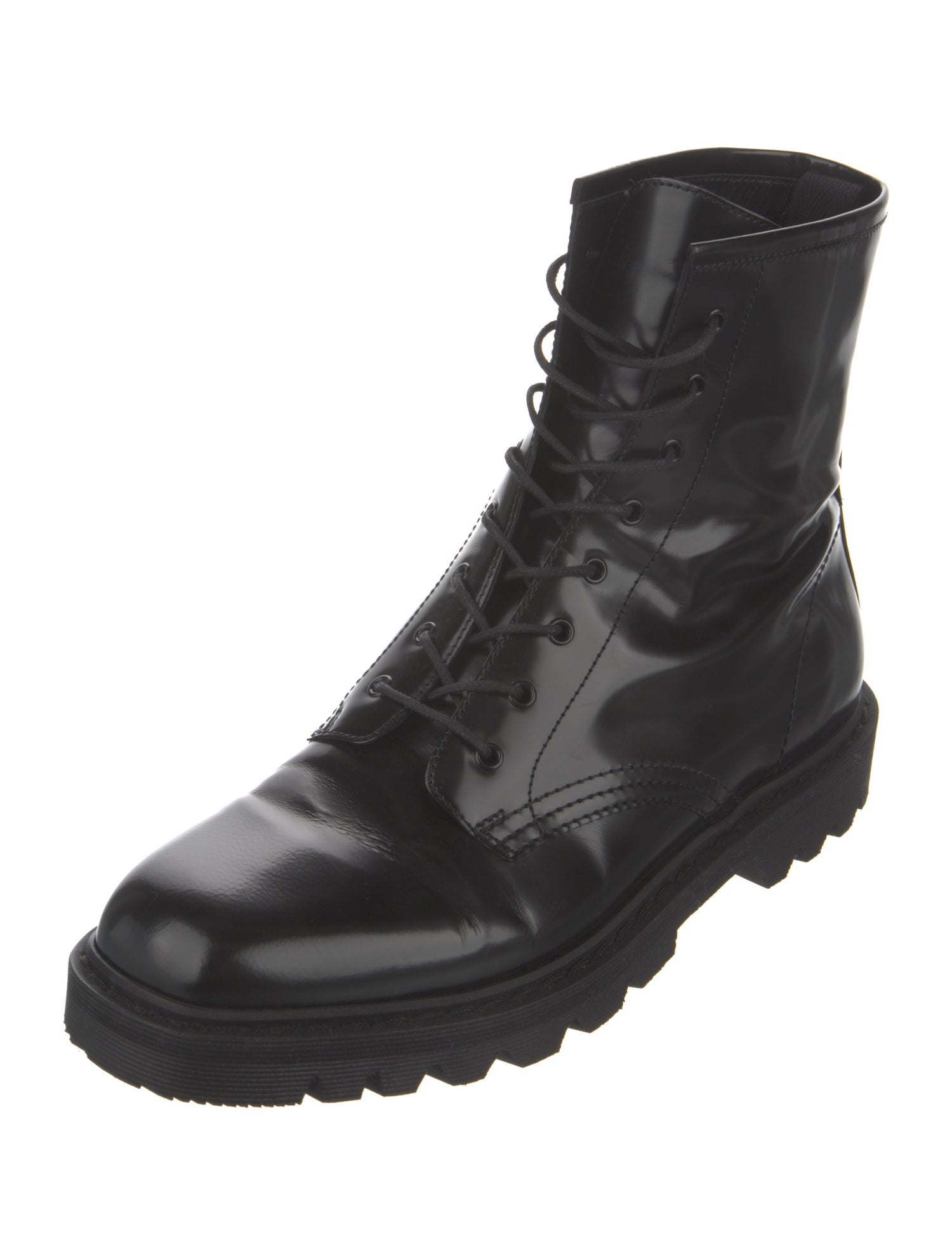 The Row Ranger Leather Combat Boots