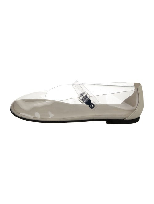 The Row PVC Mary Jane Flats