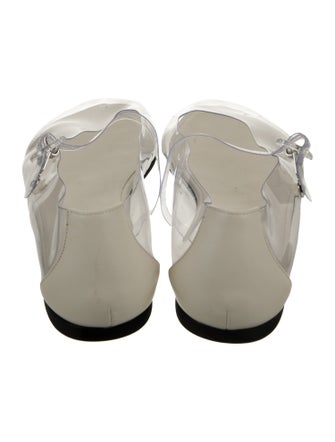The Row PVC Mary Jane Flats