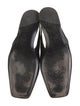 The Row Leather Slingback Flats
