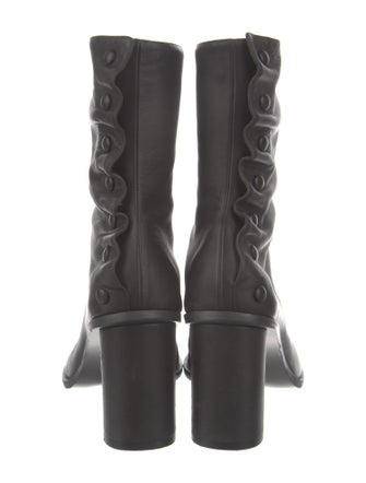 The Row Teatime Lambskin Boots