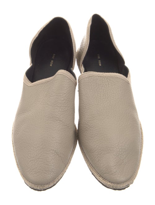 The Row Friulane Leather D'Orsay Flats