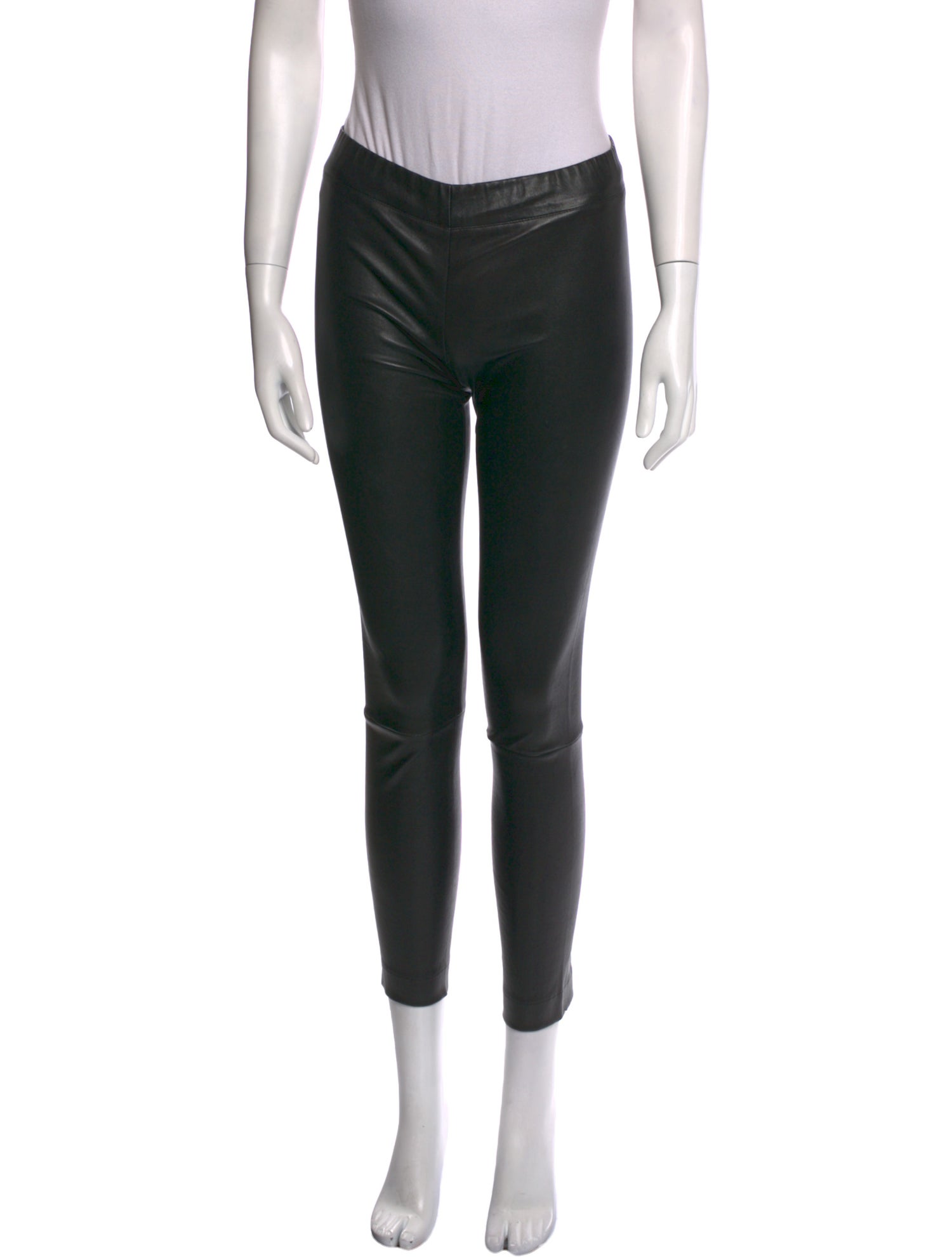 The Row Lambskin Skinny Leg Pants