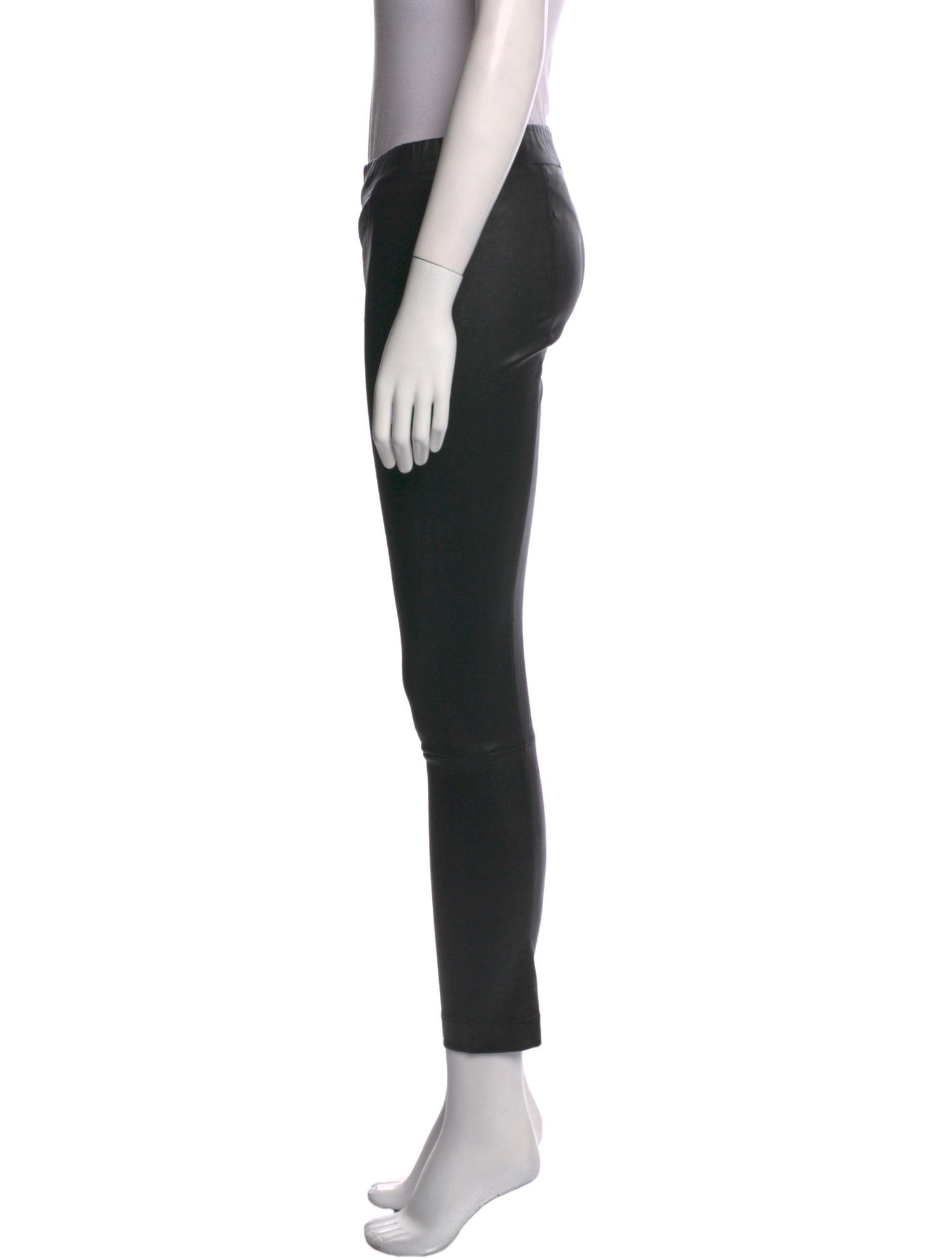 The Row Lambskin Skinny Leg Pants