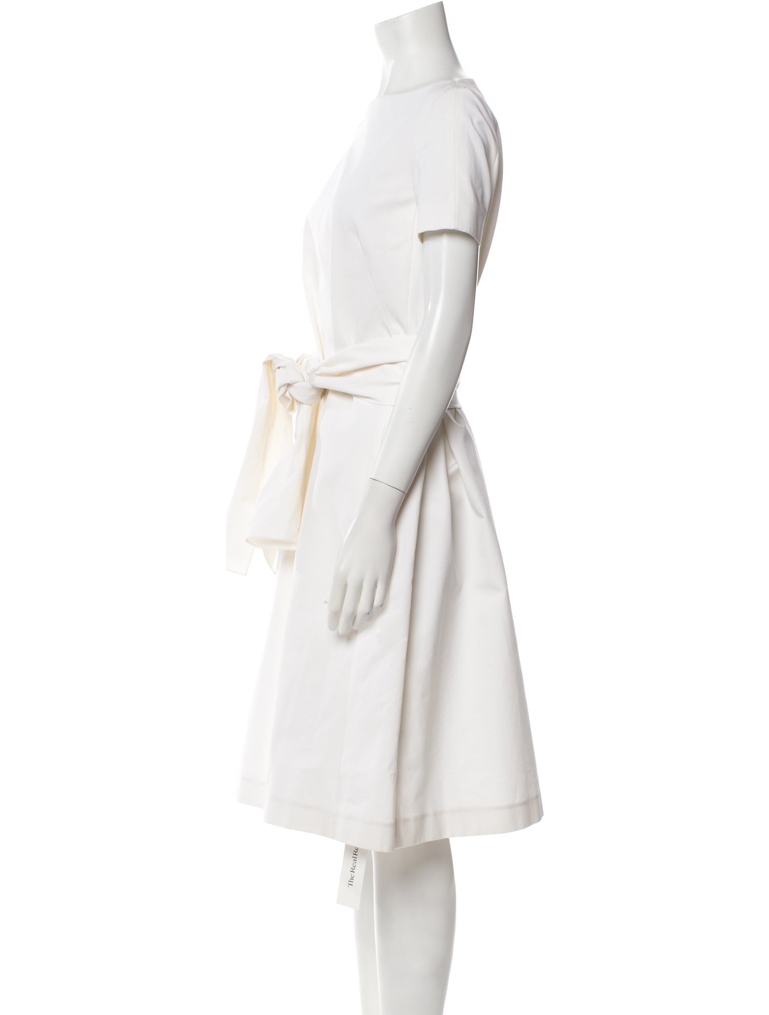 The Row Bateau Neckline Knee-Length Dress