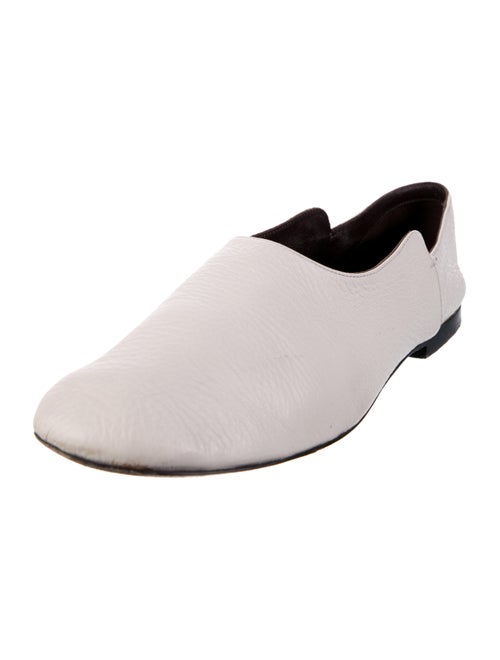 The Row Leather Flats