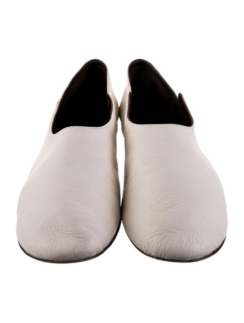 The Row Leather Flats