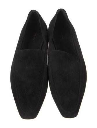 The Row Suede Loafers