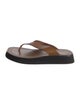 The Row Ginza Leather Slides