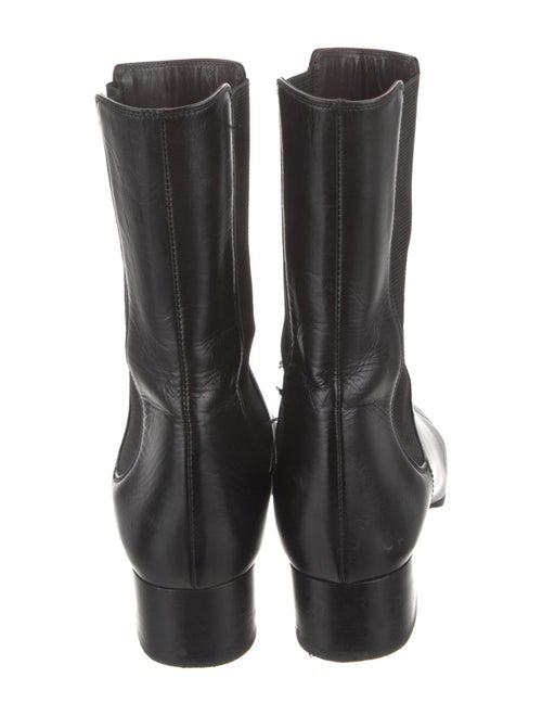 The Row Leather Chelsea Boots