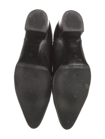 The Row Leather Chelsea Boots