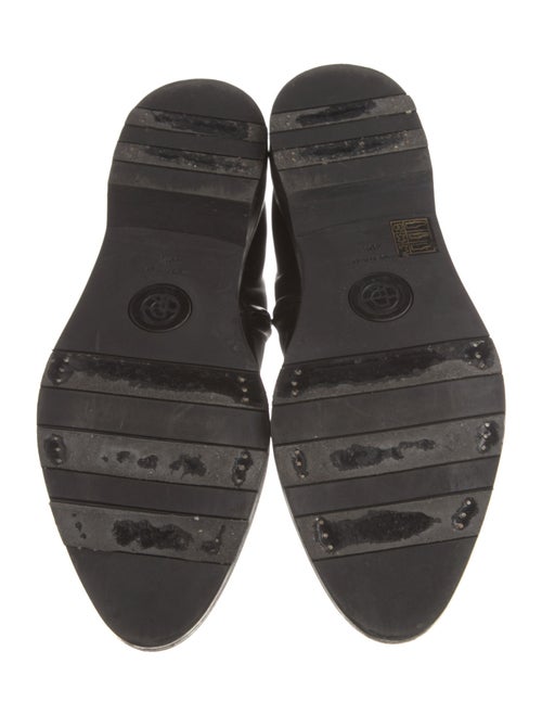 The Row Fara Leather Combat Boots