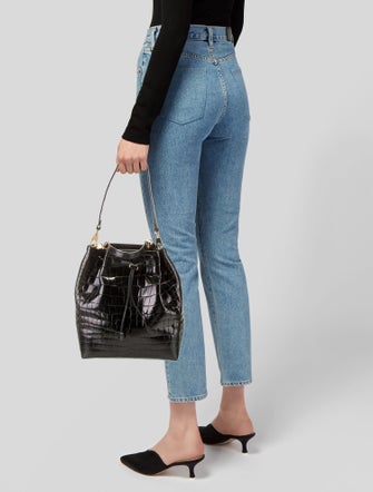 The Row Crocodile Bucket Bag