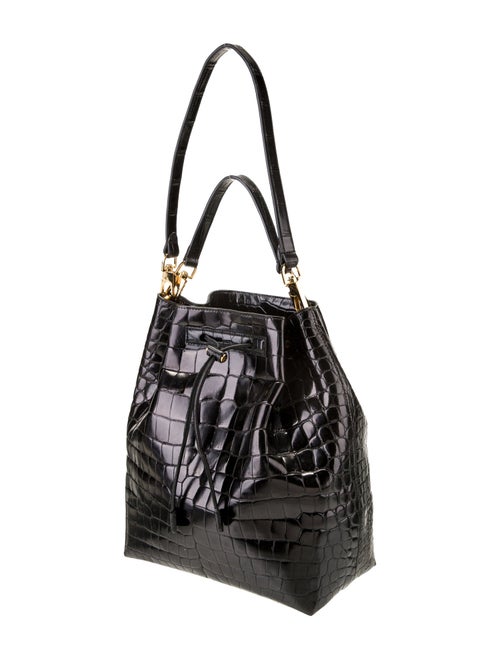 The Row Crocodile Bucket Bag