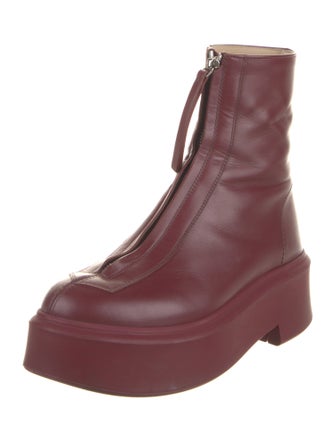 The Row Leather Boots