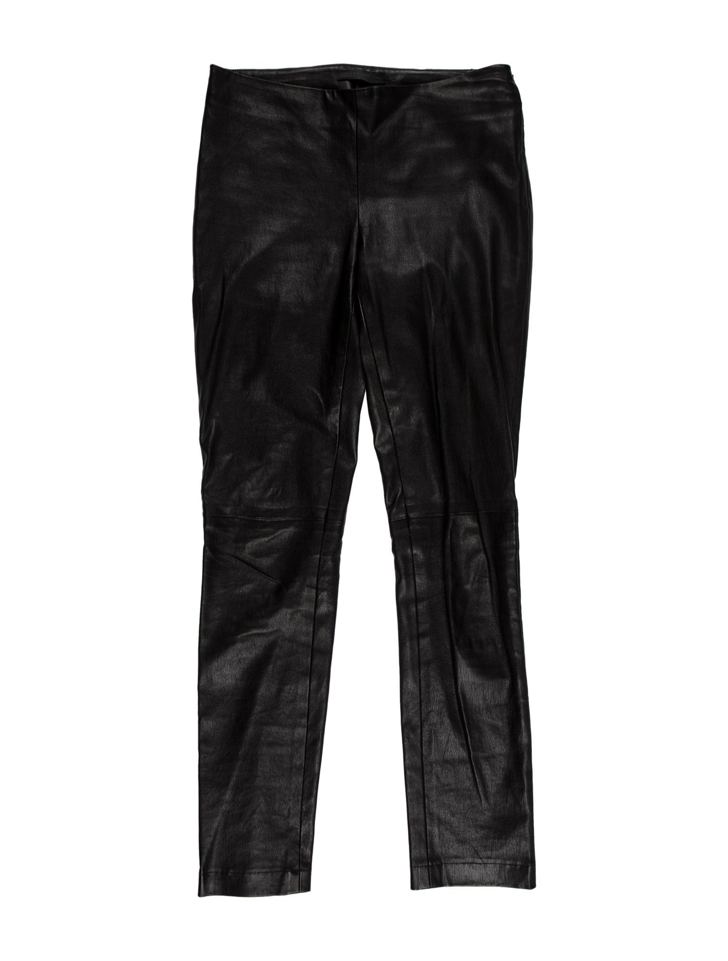 The Row Leather Skinny Leg Pants