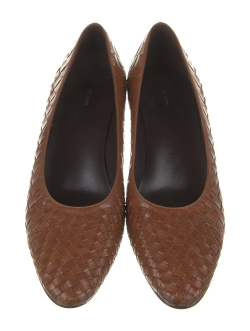 The Row Charlotte Leather Pumps