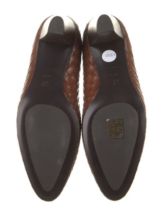 The Row Charlotte Leather Pumps