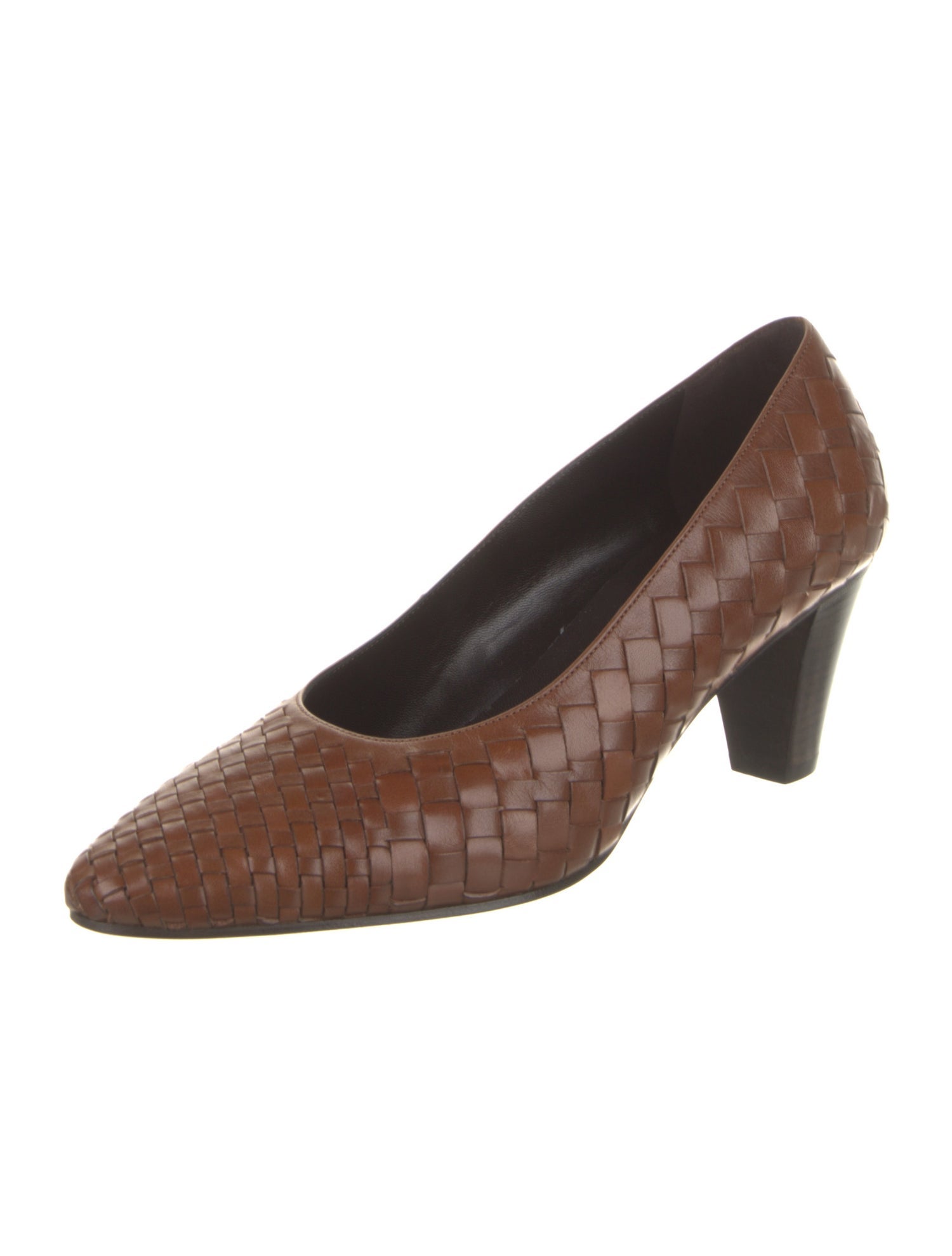 The Row Charlotte Leather Pumps