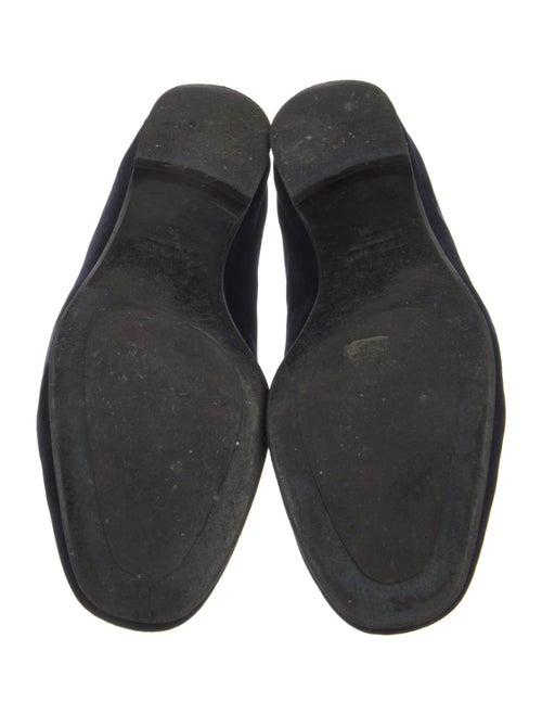 The Row Ava Mary Velvet Mary Jane Flats