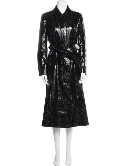 The Row Traviesa Python Trench Coat