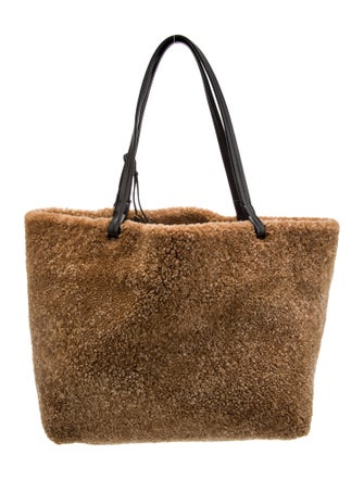 The Row Shearling Park Tote