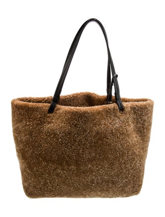 The Row Shearling Park Tote