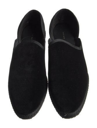 The Row Friulane Velvet D'Orsay Flats