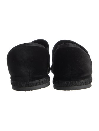 The Row Friulane Velvet D'Orsay Flats