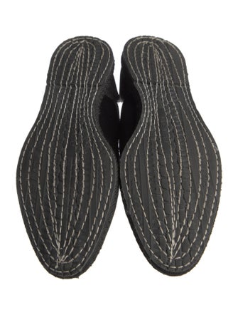 The Row Friulane Velvet D'Orsay Flats