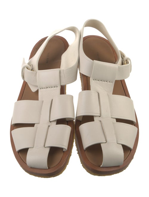 The Row Fisherman Leather Slides