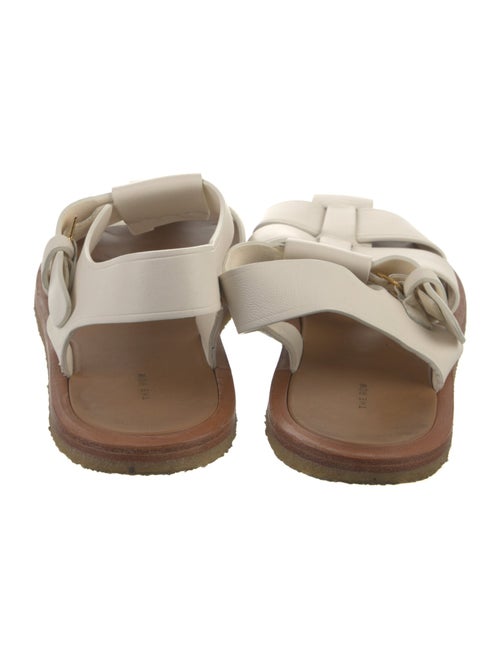 The Row Fisherman Leather Slides