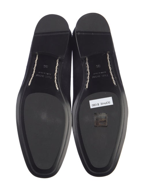 The Row Sophie Suede Loafers